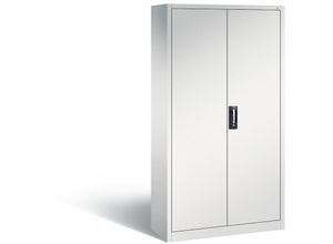 4062084809975 - C+p Möbelsysteme - c+p Magazinschrank 4 Fachböden HxBxT 198x100x42cm Lichtgrau - Hellgrau