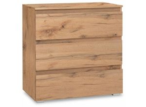 4062088148537 - Newfurn Dekor Honig Eiche Dekor Honig Eiche Natur - 80x80x45 cm (BxHxT) - - [Nikitathirteen] - Dekor Honig Eiche