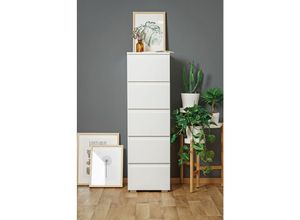 4062088148544 - Newfurn - Weiß weiß Modern - 40x131x45 cm (BxHxT) - - [Nikitafourteen] - weiß