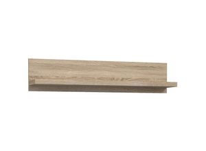 4062088226952 - Newfurn Wandboard Sonoma Eiche Sonoma Eiche Wandregal Modern - 120x256x219 cm (BxHxT) - Bücherregal Hängeregal Wandpaneel - [Cosimaseven]