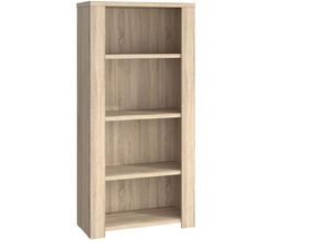 4062088227393 - Newfurn - Regal Sonoma Eiche Sonoma Eiche Bücherregal Modern - 904x1863x413 cm (BxHxT) - Standregal - [Pujaone] Büro Arbeitszimmer Kinderzimmer