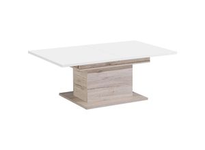 4062088228123 - Newfurn - Couchtisch Sandeiche Sandeiche Wohnzimmertisch Modern - 120x451x70 cm (BxHxT) - Sofatisch Ablagetisch Tisch - [Enyafive] Wohnzimmer