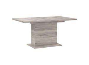 4062088228406 - Esstisch Sandeiche Sandeiche Ausziehbar Modern - 160x766x90 cm (BxHxT) - Tisch Eszimmertisch Küchentisch - [Lucienneone] Esszimmer Küche Wohnzimmer