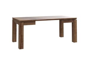 4062088228437 - Esstisch Schlammeiche Schlammeiche Ausziehbar Modern - 90x759x904 cm (BxHxT) - Tisch Eszimmertisch Küchentisch - [Luciennefour] Esszimmer Küche