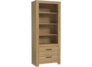 4062088229403 - Newfurn - Highboard Alteiche Alteiche Kommode Modern - 77x1853x422 cm (BxHxT) - Sideboard Regal Anrichte - [Omarfour] Wohnzimmer Wohnstube Büro