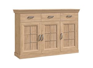 4062088229991 - Kommode Waterford Eiche Waterford Eiche Sideboard Modern - 174x1194x468 cm (BxHxT) - Highboard Anrichte - [Davisthree] Wohnzimmer Wohnstube Büro