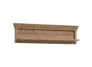 4062088231567 - Newfurn - Wandboard Bramberg Fichte Bramberg Fichte Wandregal Modern - 1228x338x245 cm (BxHxT) - Bücherregal Hängeregal Wandpaneel - [Tashaseven]