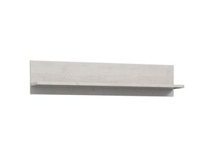 4062088233400 - Newfurn - Wandboard Pinie Weiß Pinie Weiß Wandregal Modern Landhaus - 180x256x219 cm (BxHxT) - Bücherregal Hängeregal Wandpaneel - [Scarlettseven]