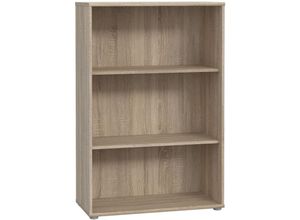 4062088236173 - Newfurn Regal 0 Sonoma Eiche Bücherregal Modern - 737x1111x348 cm (BxHxT) - Standregal Schrank - [Albusfifteen] Büro Arbeitszimmer Wohnzimmer