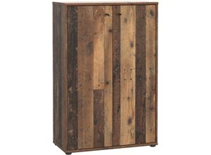 4062088236258 - Newfurn Kommode 0 Old Wood Sideboard Modern - 737x1111x348 cm (BxHxT) - Highboard Anrichte - [Dudleyfive] Büro Arbeitszimmer Wohnzimmer - Old Wood