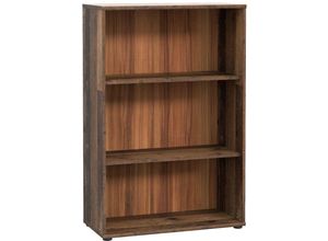 4062088236340 - Regal 0 Old Wood Bücherregal Modern - 737x1111x348 cm (BxHxT) - Standregal Schrank - [Dudleyfourteen] Büro Arbeitszimmer Wohnzimmer - Old Wood