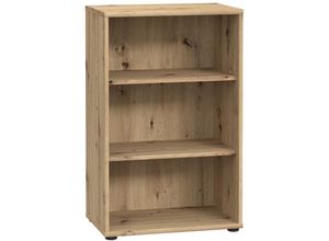 4062088236715 - Newfurn - Regal 0 Artisan Eiche Bücherregal Modern - 54x855x348 cm (BxHxT) - Standregal Schrank - [Luciusseventeen] Büro Arbeitszimmer Wohnzimmer