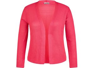 4062133172081 - RABE Strickjacke offenes Design für Damen pink 38