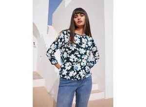 4062133201491 - Rundhals-Shirt 3 4-Arm blau 44