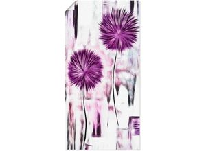 4062144337691 - Wandbild ARTLAND Blumen Bilder Gr B H 20 cm x 40 cm Poster Blumen 1 St lila Bild Kunstdruck Kunstdrucke Bilder als Alubild Leinwandbild Wandaufkleber oder Poster in versch Größen