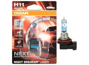 4062172114479 - H11 Night Breaker Laser 64211NL-01B +150% (1 Stück) - Osram