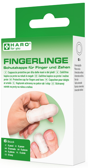 4062191100262 - HARO Fingerlinge Universalgröße weiß