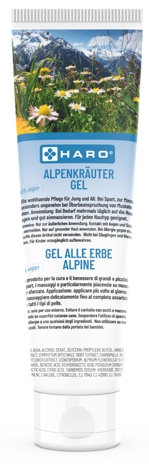 4062191101030 - HARO Alpenkräuter Gel 100 ml Tube