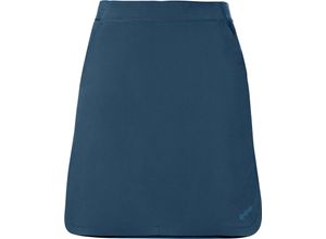 4062218282865 - VAUDE Skomer Skort IV 3-in-1-Hosenrock Innenhose für Damen blau 42