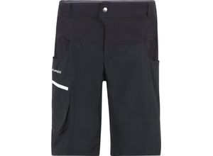 4062218521087 - VAUDE Qimsa Fahrrad-Shorts Sitzpolster Stretcheinsätze für Herren schwarz M