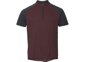 4062218531901 - VAUDE Funktionsshirt Tamaro geruchshemmend Rückentasche für Herren braun M