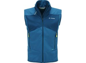 4062218565920 - VAUDE Scopi Weste Stehkragen Softshell für Herren blau M