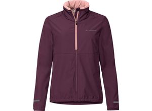 4062218827110 - VAUDE Radjacke Cyclist Air schnelltrocknend Reißverschlusstaschen für Damen lila 44