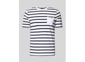 4062223002182 - T-Shirt mit Label-Print