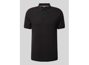 4062223002380 - Poloshirt mit Label-Stitching