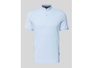 4062223002434 - Poloshirt mit Stehkragen