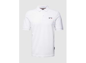 4062223043482 - Poloshirt mit Label-Stitching