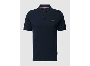 4062223043574 - Poloshirt mit Label-Stitching