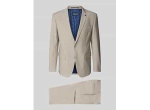 4062223700798 - Anzug mit feinem Strukturmuster