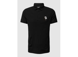 4062225534957 - Regular Fit Poloshirt mit Label-Badge