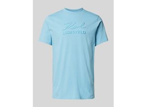 4062226956284 - T-Shirt mit Label-Schriftzug