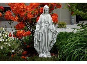 4062292034343 - Skulptur Mutter Jesus Maria Statue Grab Heilige Figur Garten Deko S1011