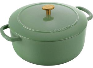 4062297005591 - Bräter STAUB Cocotte Töpfe Gr 4 l + Ø 24 cm + Höhe 13 cm grün Bräter robust und langlebig Induktion