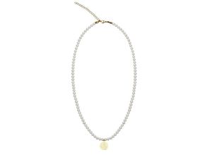 4062372013046 - Perlenhalskette mit Symbol - vergoldet - Blume des Lebens 4062372013046 - Perlenhalskette mit Symbol - vergoldet - Blume des Lebens