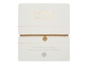 4062372015002 - Kugelarmband - Love your life - vergoldet - Baum des Lebens 4062372015002 - Kugelarmband - Love your life - vergoldet - Baum des Lebens