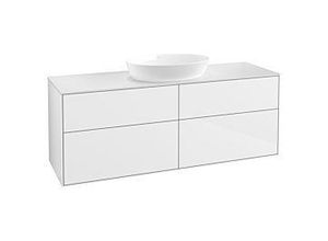 4062373515938 - Villeroy und Boch Finion Waschtischunterschrank GA9100GF 160x603cm Emotion Abdeckplatte white matt Glossy white lacquer