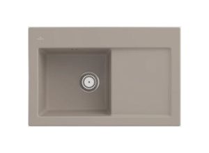 4062373749951 - Villeroy&boch - Villeroy&Boch Spülbecken Küchenspüle Subway 45 Almond 780x510mm Unterschrankbreite 45cm