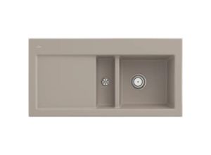 4062373750285 - Villeroy&boch - Villeroy&Boch Spülbecken Küchenspüle Subway 60 Almond 1000x510mm Unterschrankbreite 60cm - Almond