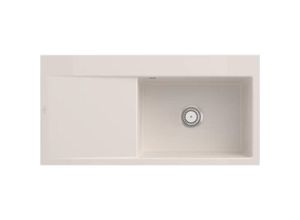 4062373797747 - Villeroy&Boch Spülbecken Küchenspüle Subway Style 60 flat Crema 980x490mm Unterschrankbreite 60cm