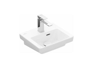 4062373850664 - Villeroy&boch - Subway 30 Handwaschbecken 370 x 305 mm 1 Hahnloch ohne Überlauf ungeschliffen 437038 Farbe Stone White Ceramic Plus