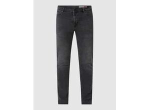 4062448296854 - Skinny Fit Jeans mit Label-Patch