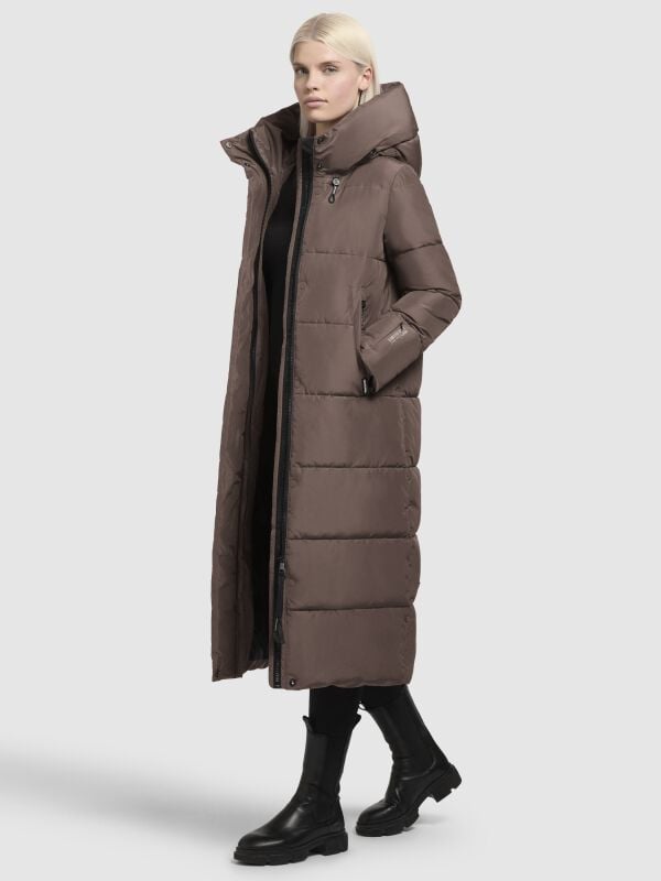 4062493861410 - Soulani4 Wintermantel taupe in L