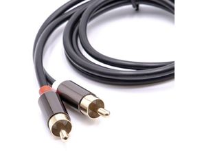 4062692025583 - Vhbw - Stereo Audio Kabel Adapter 35mm auf 2x Cinch Stecker Y-Kabel