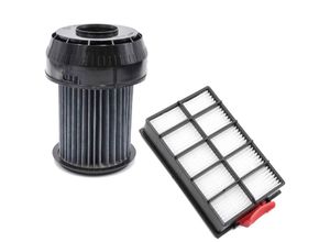 4062692036596 - Vhbw - Filter-Set kompatibel mit Bosch bgs 6 All 6 Pro 1 6 Pro 1 01 6 Pro 101 Staubsauger - 2x Ersatz-Filter (HEPA-Filter Lamellenfilter)