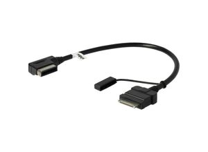 4062692225105 - Aux Line In Adapter Kabel kfz Radio kompatibel mit Apple (bis 4Generation) iPod - Vhbw