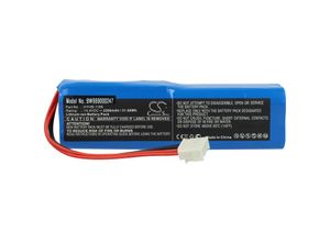 4062692233513 - Akku kompatibel mit Edanins ECG-12A ECG-12B ECG-12C Medizintechnik (2200mAh 144V Li-Ion) - Vhbw